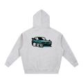 Kuruma Bunka Boxy Hoodie Unisex