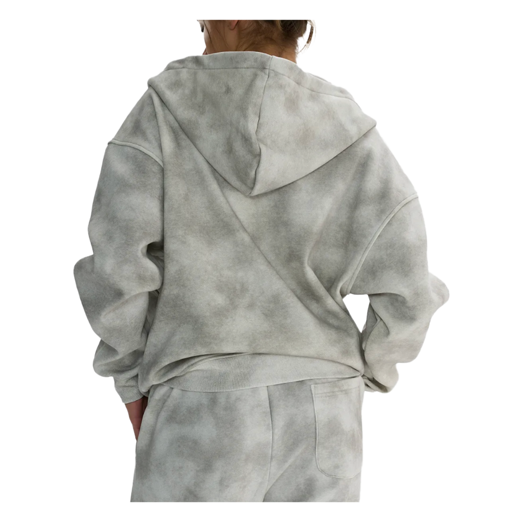 OEM Dirty Washed Zip Thru Hoodie Unisex