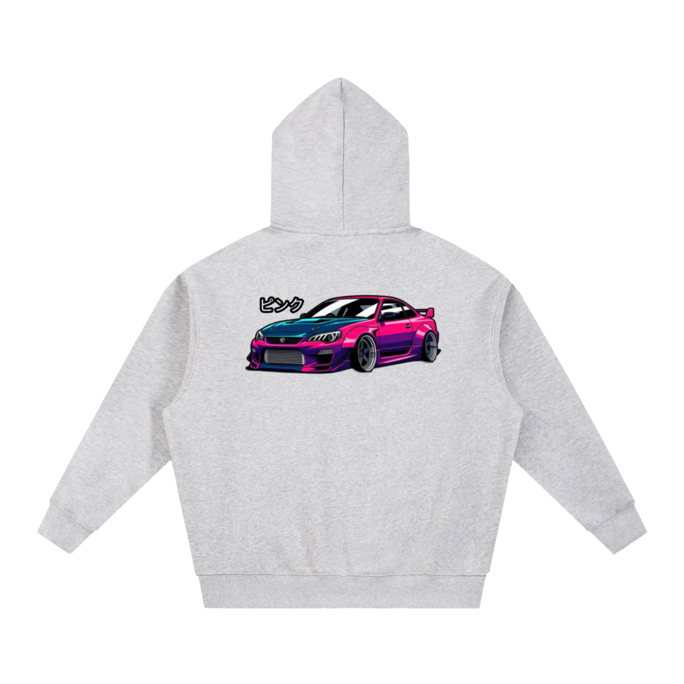 Pinku Boxy Hoodie Unisex