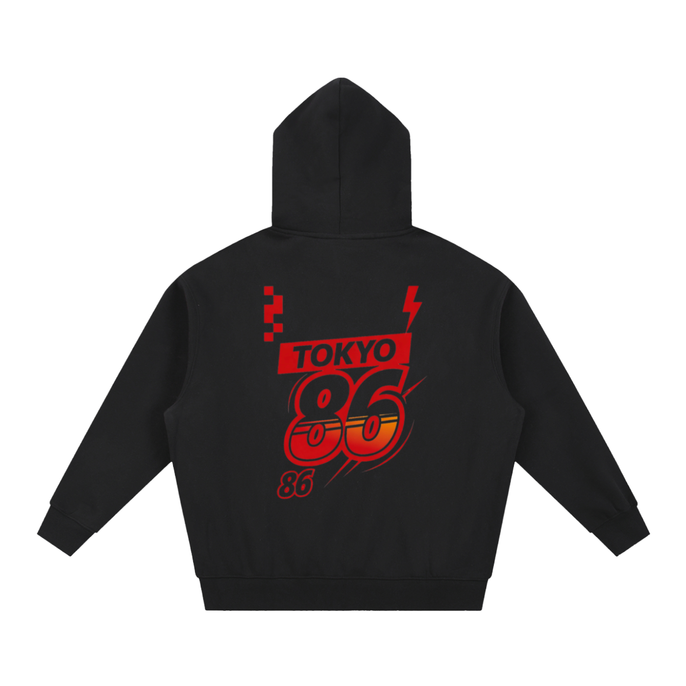 Tokyo 86 Boxy Hoodie Unisex