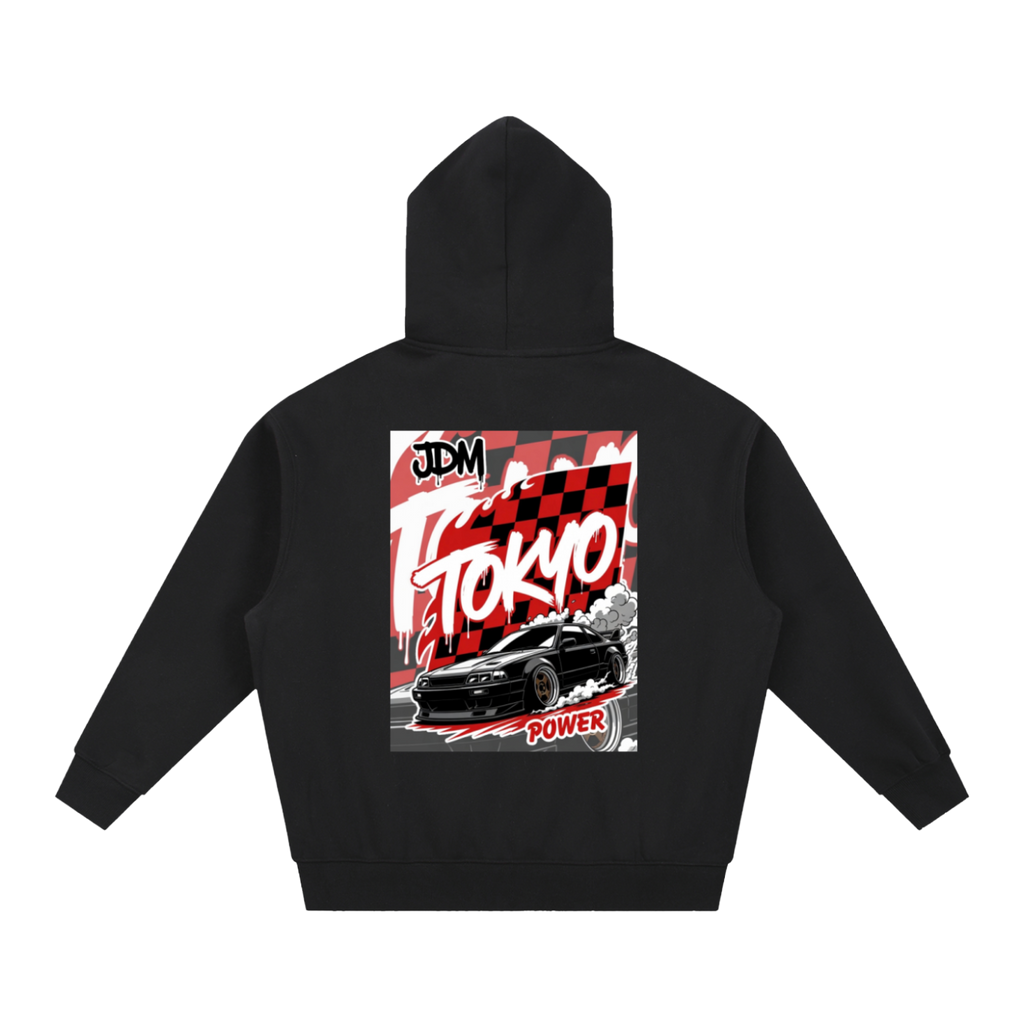 Tokyo Full Art Boxy Hoodie Unisex