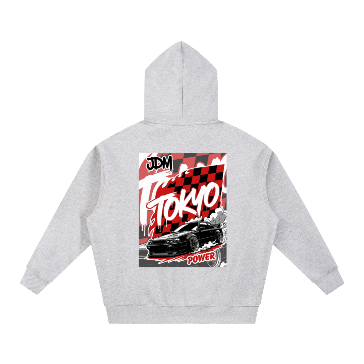 Tokyo Full Art Boxy Hoodie Unisex