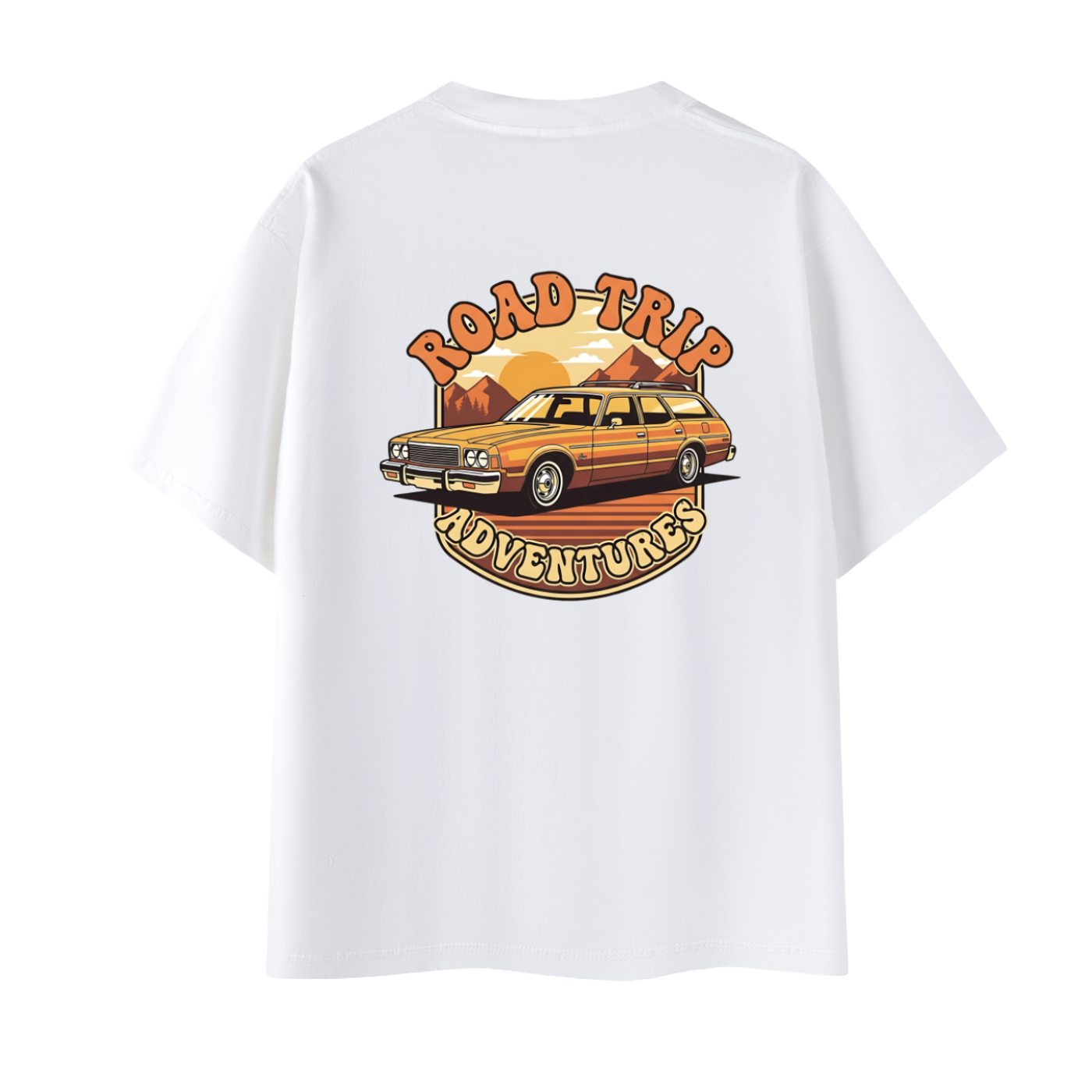 USA Road Trip Adventures Oversized Tee Unisex