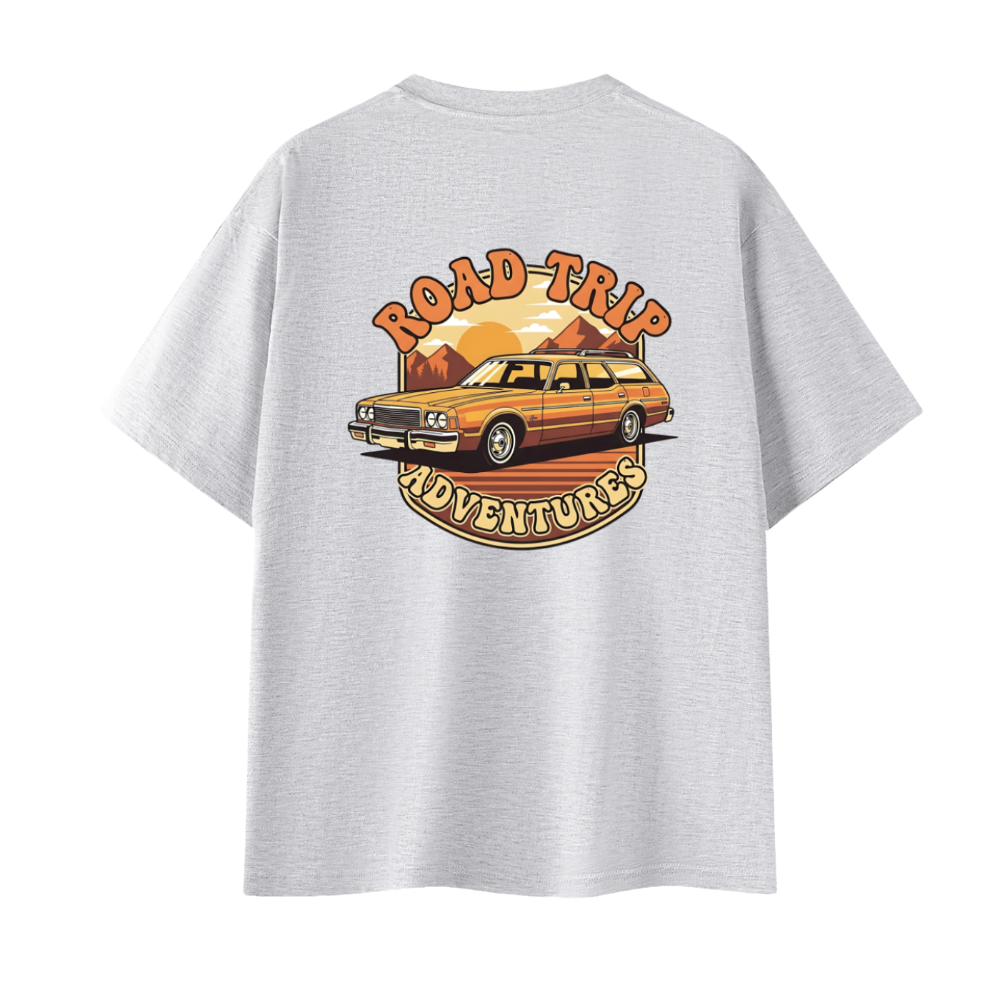 USA Road Trip Adventures Oversized Tee Unisex