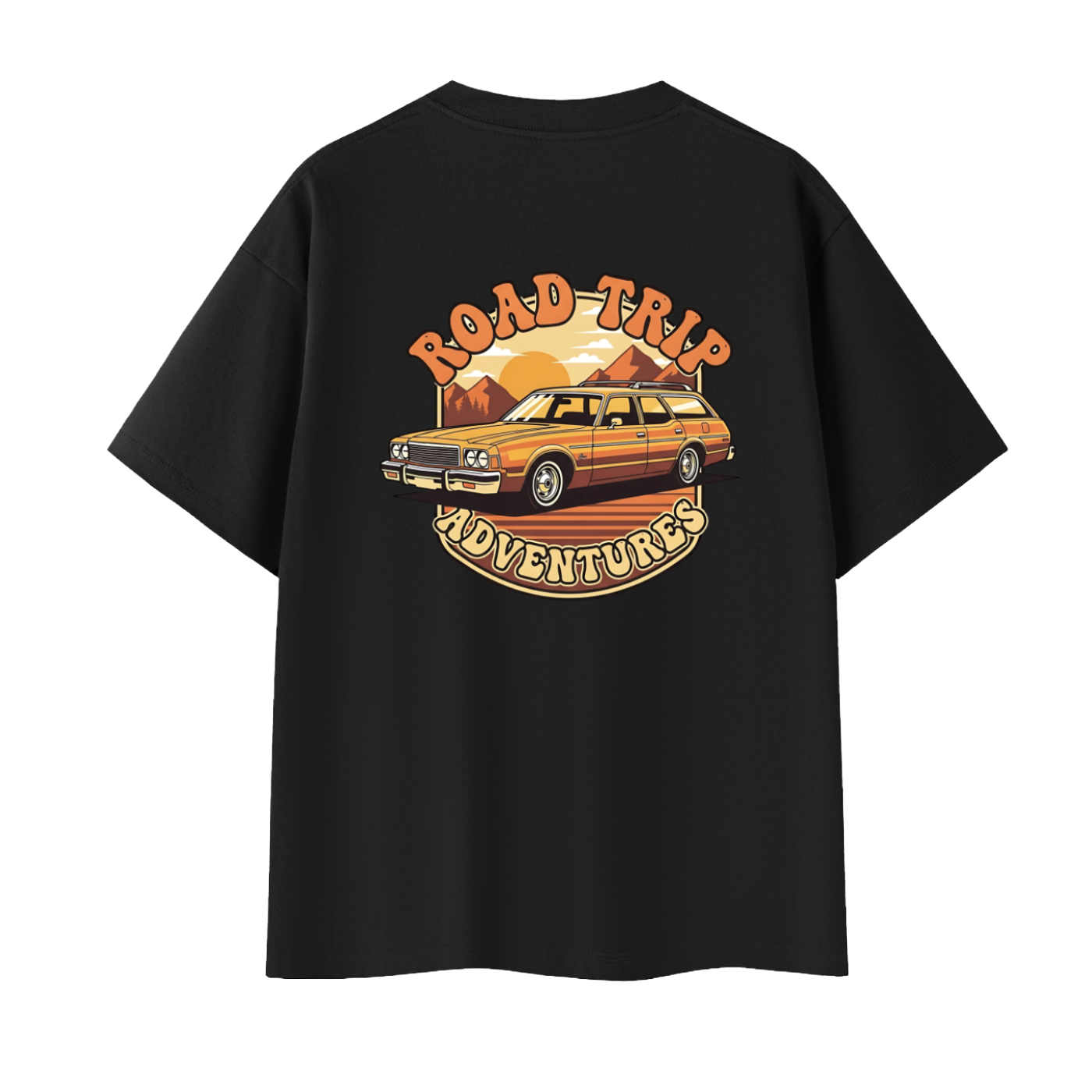 USA Road Trip Adventures Oversized Tee Unisex