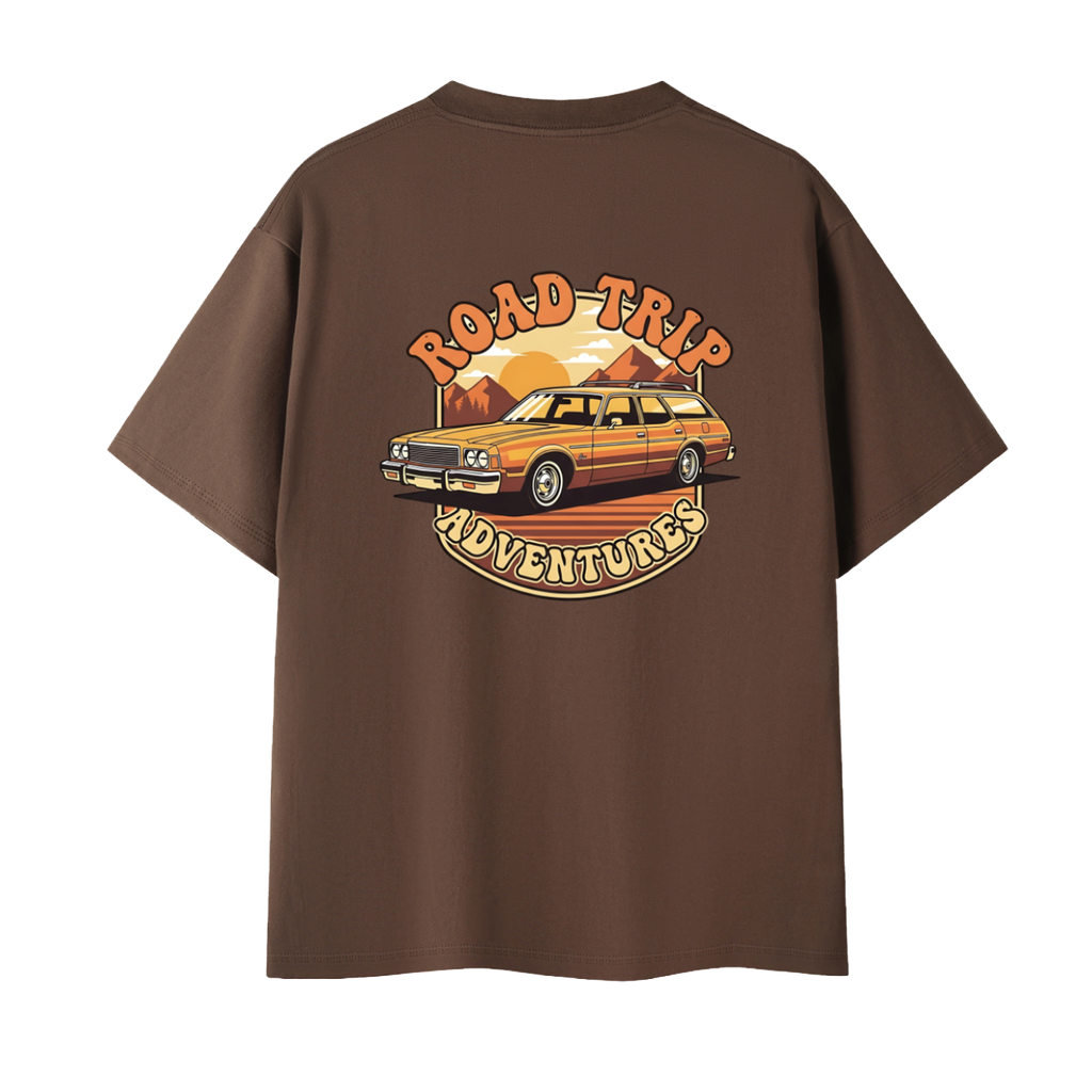 USA Road Trip Adventures Oversized Tee Unisex