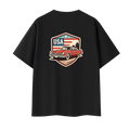 USA Crest Oversized Tee Unisex