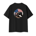 USA Monster Truck Oversized Tee Unisex