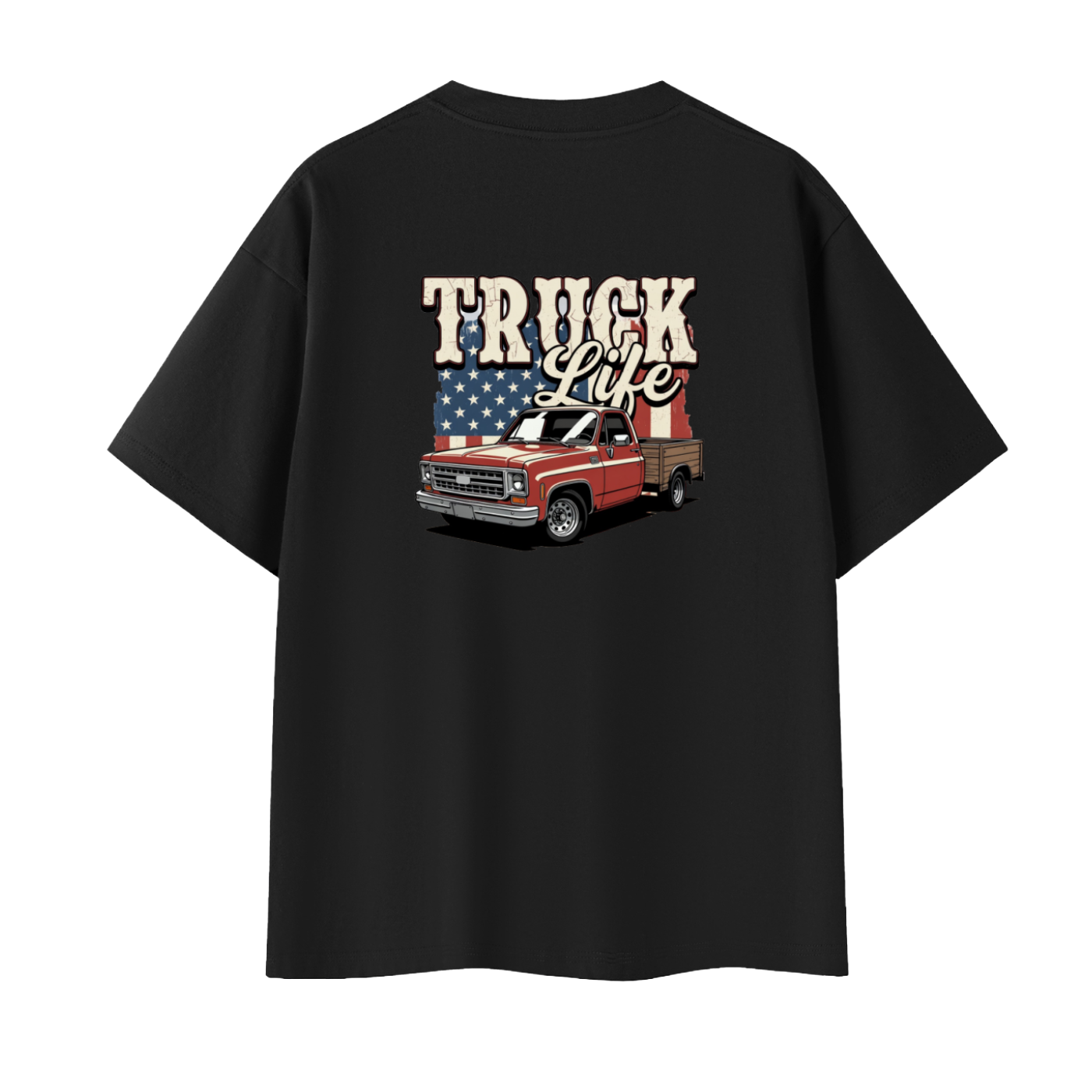 Pick Up Truck Life Oversized Tee Unisex