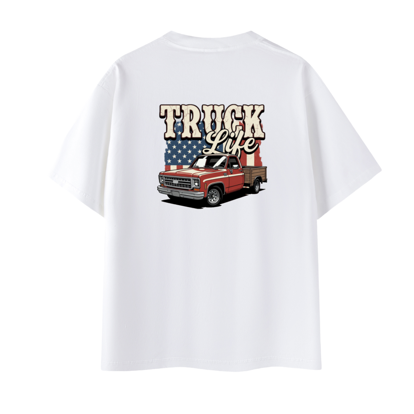 Pick Up Truck Life Oversized Tee Unisex