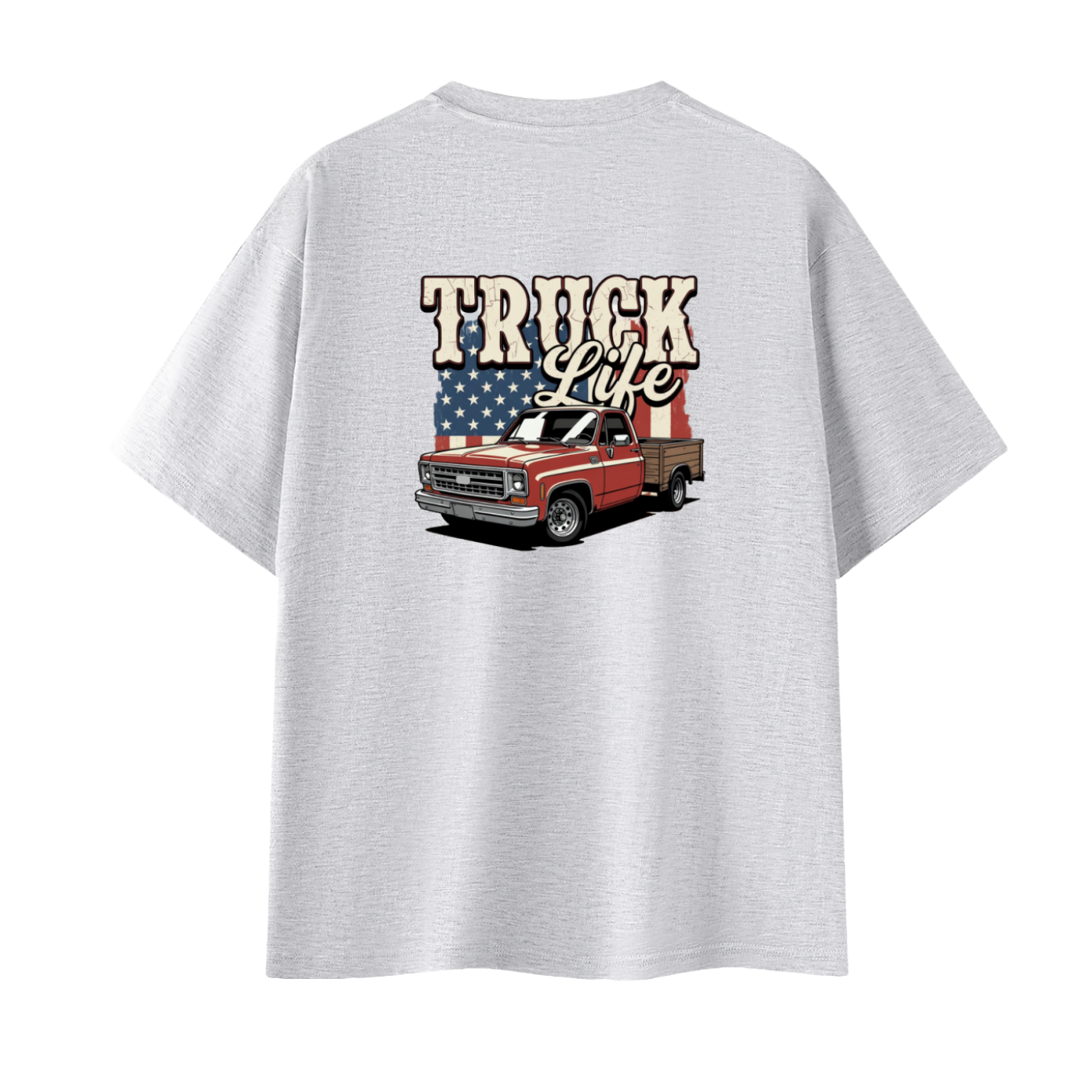 Pick Up Truck Life Oversized Tee Unisex