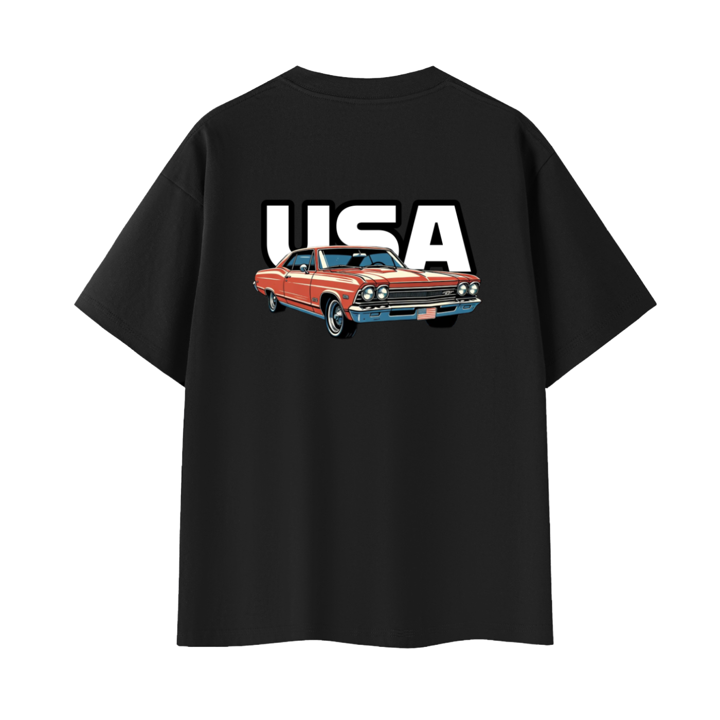 Muscle Car Oversized Tee Unisex