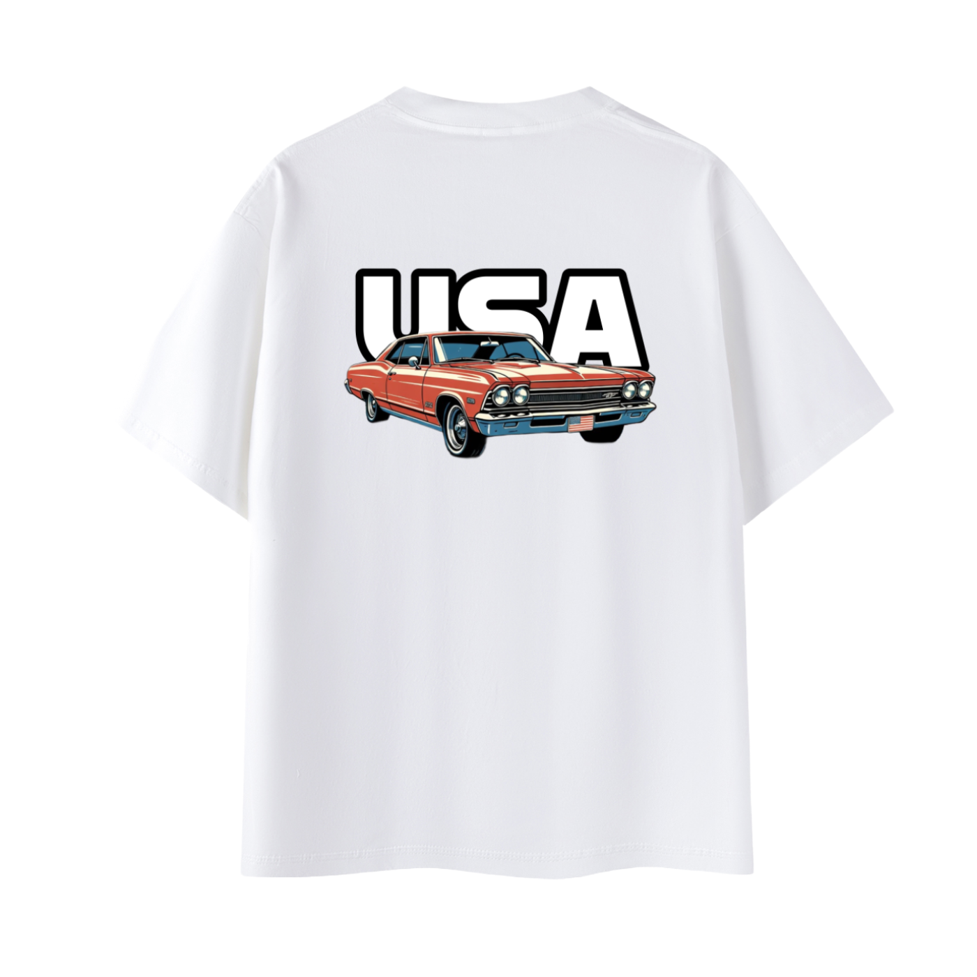 Muscle Car Oversized Tee Unisex