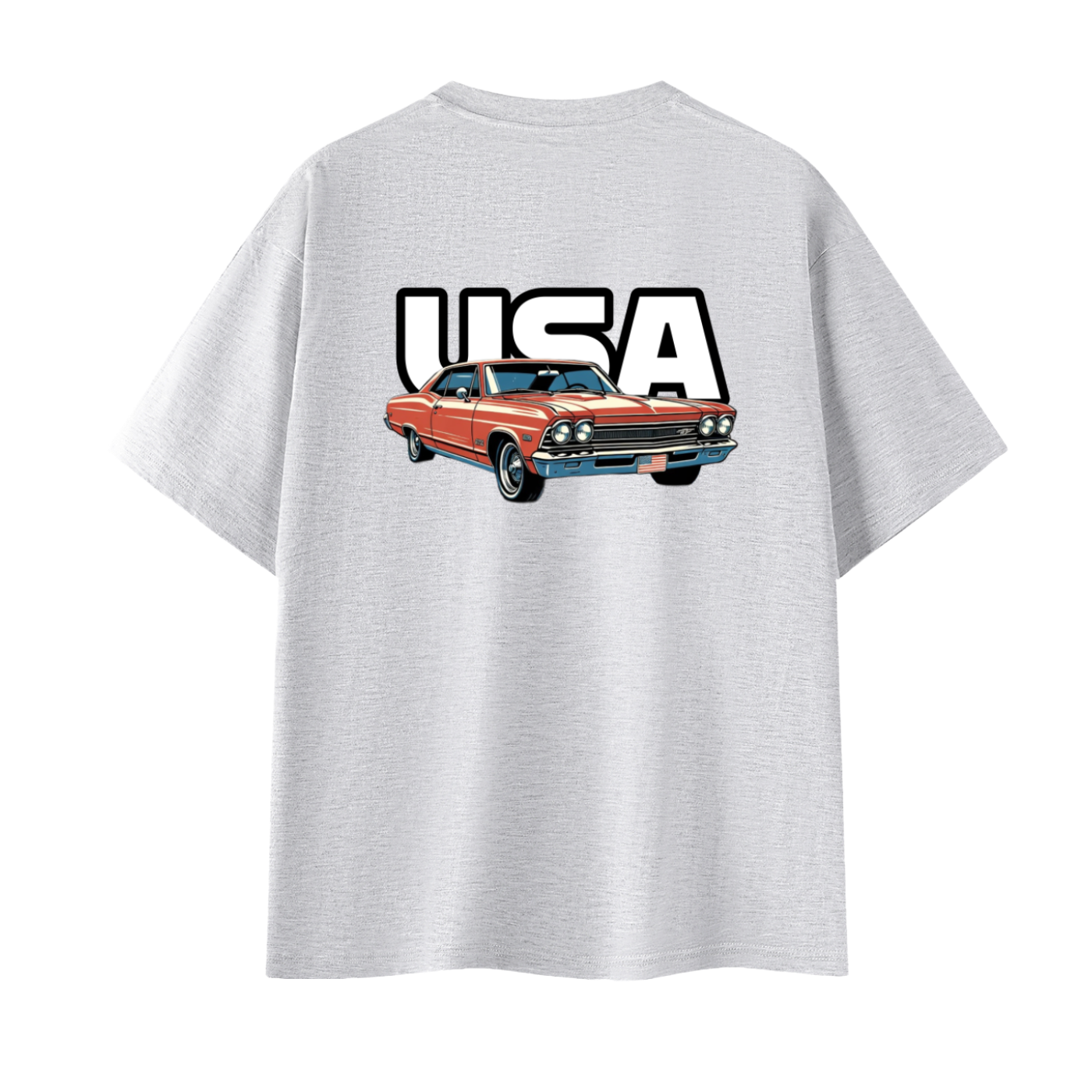 Muscle Car Oversized Tee Unisex