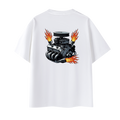 American V8 Block Oversized Tee Unisex
