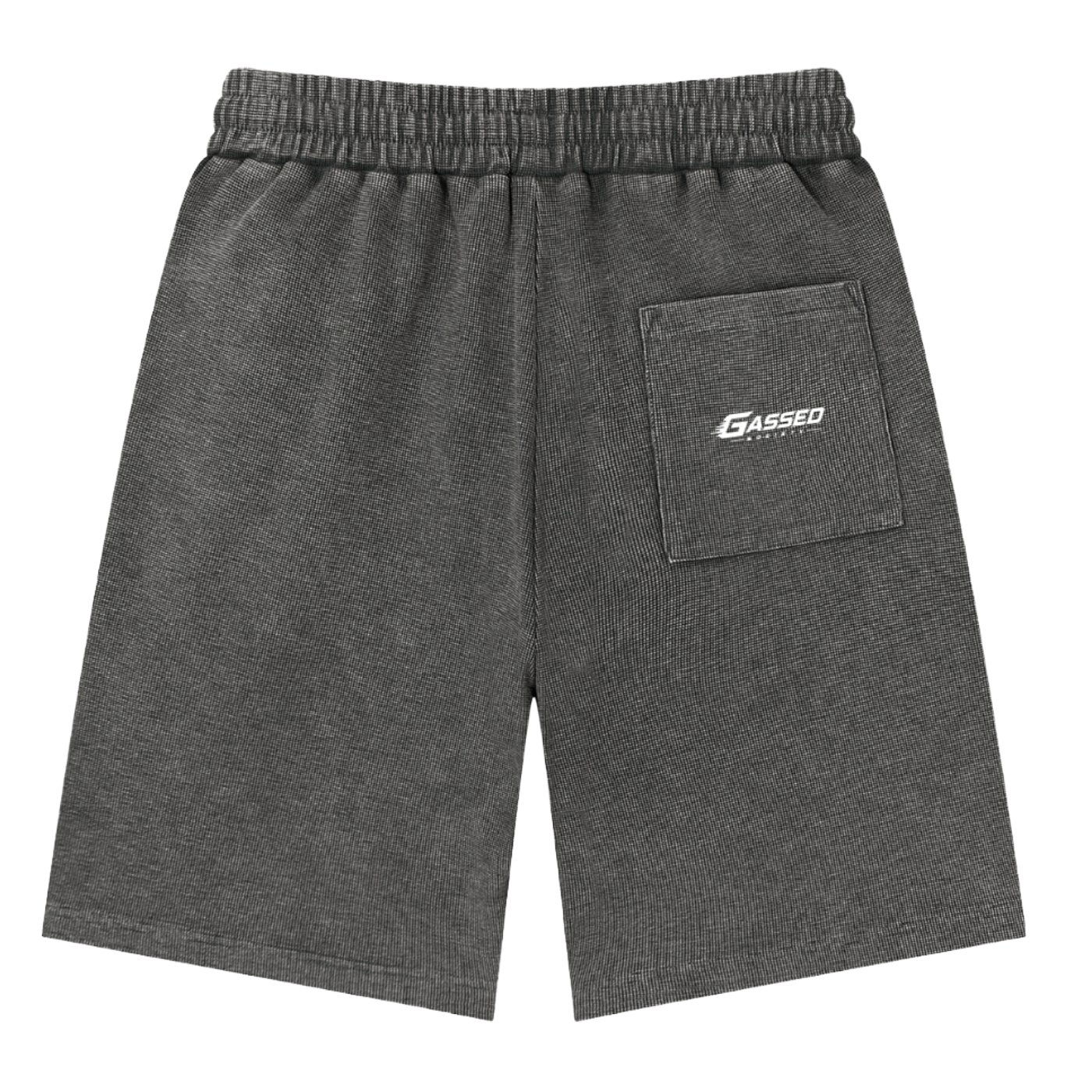 OEM Washed Waffle Knit Shorts
