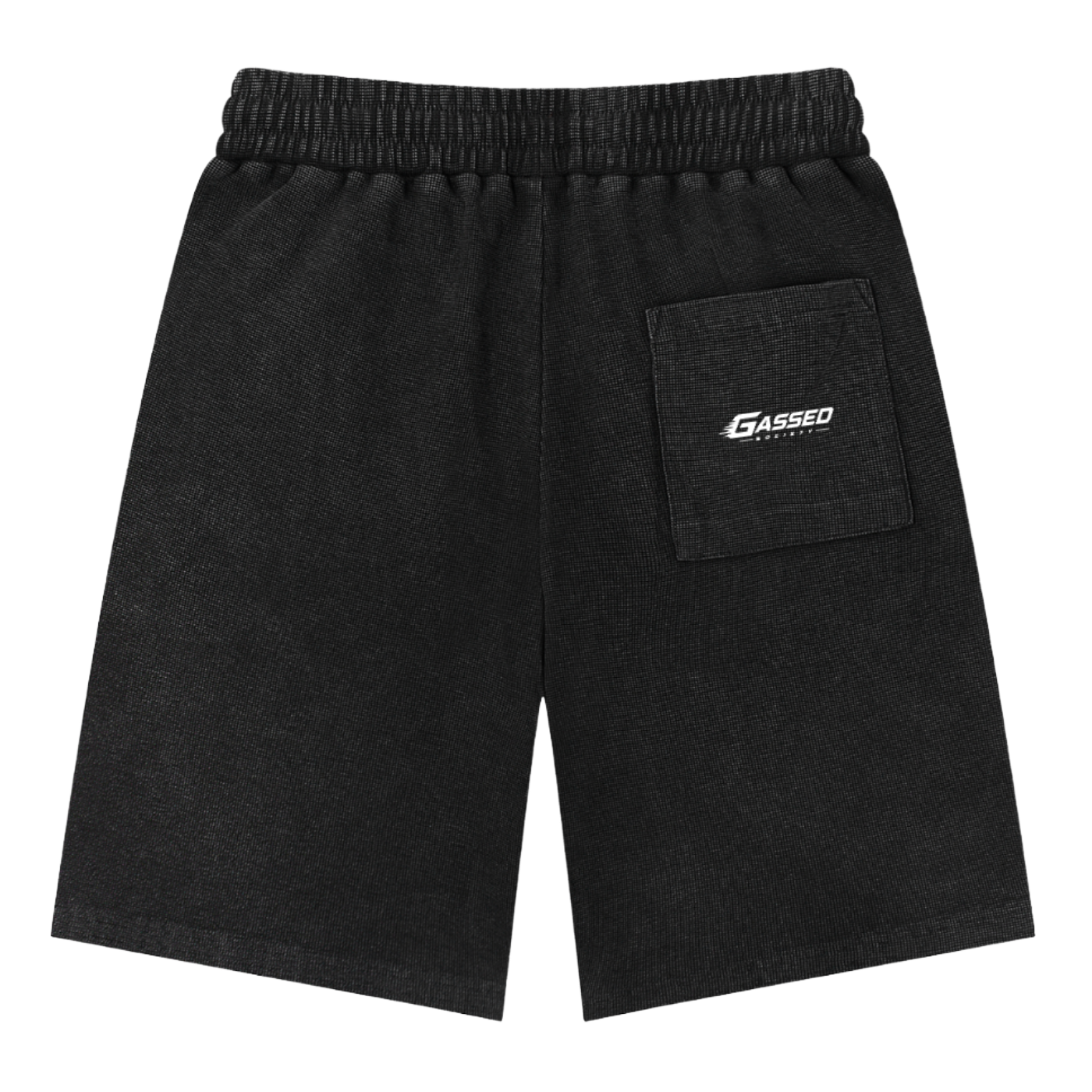 OEM Washed Waffle Knit Shorts