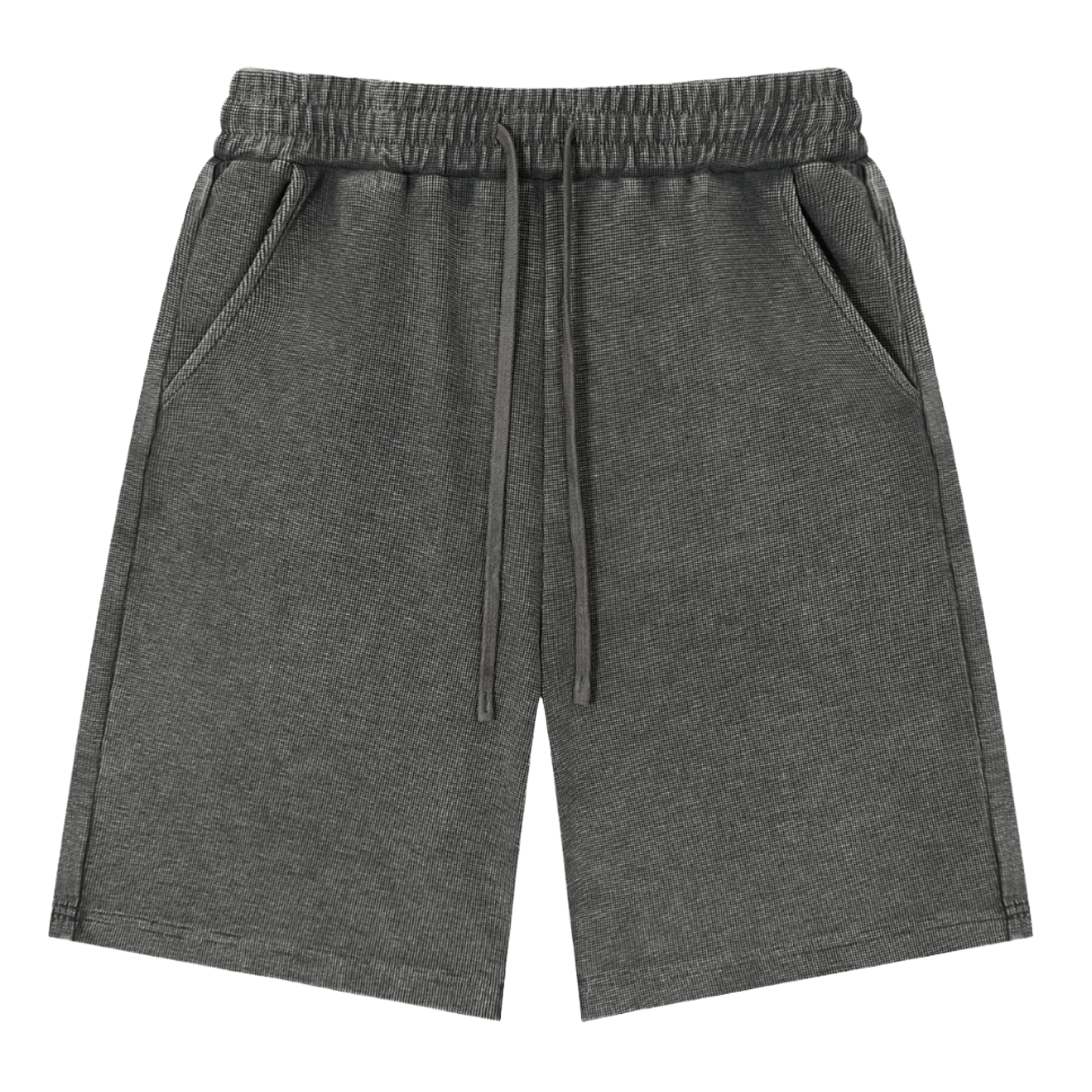 OEM Washed Waffle Knit Shorts