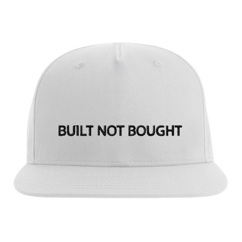 Built Not Bought 5 Panel Cap