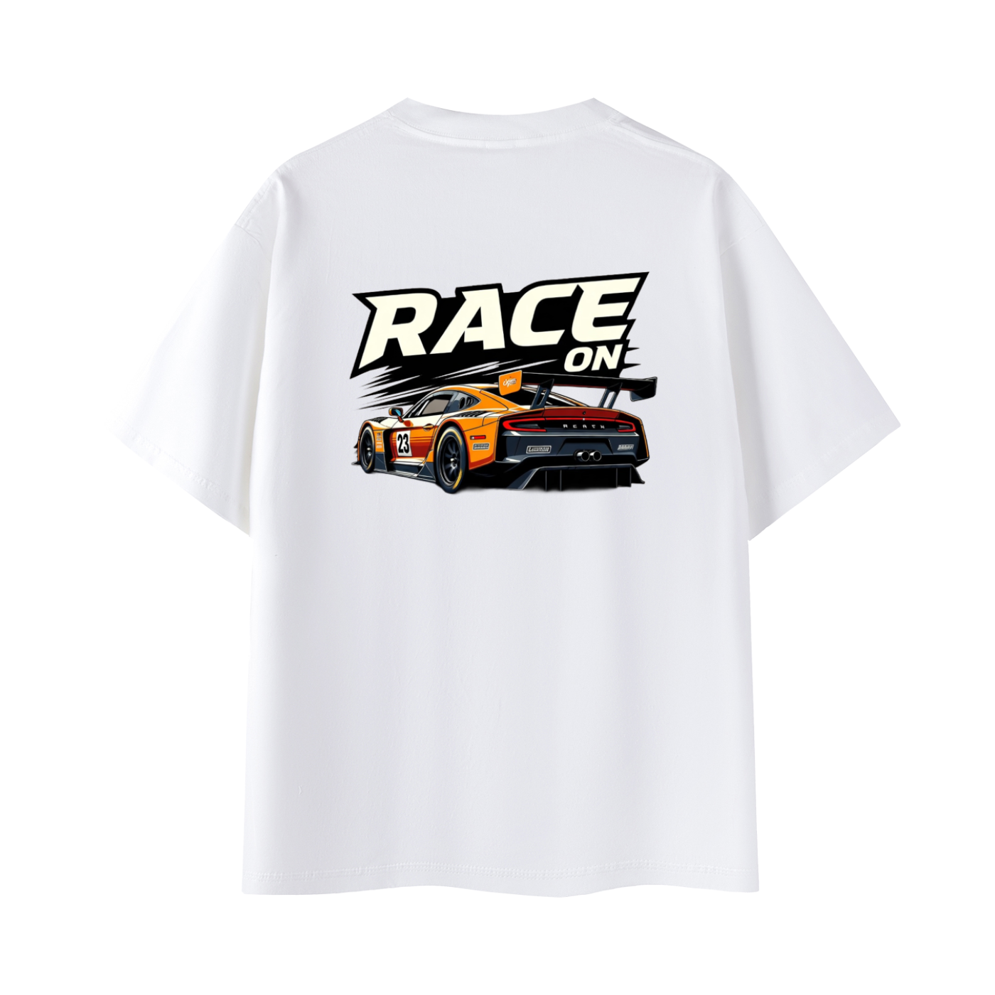 Race On Oversized Tee Unisex