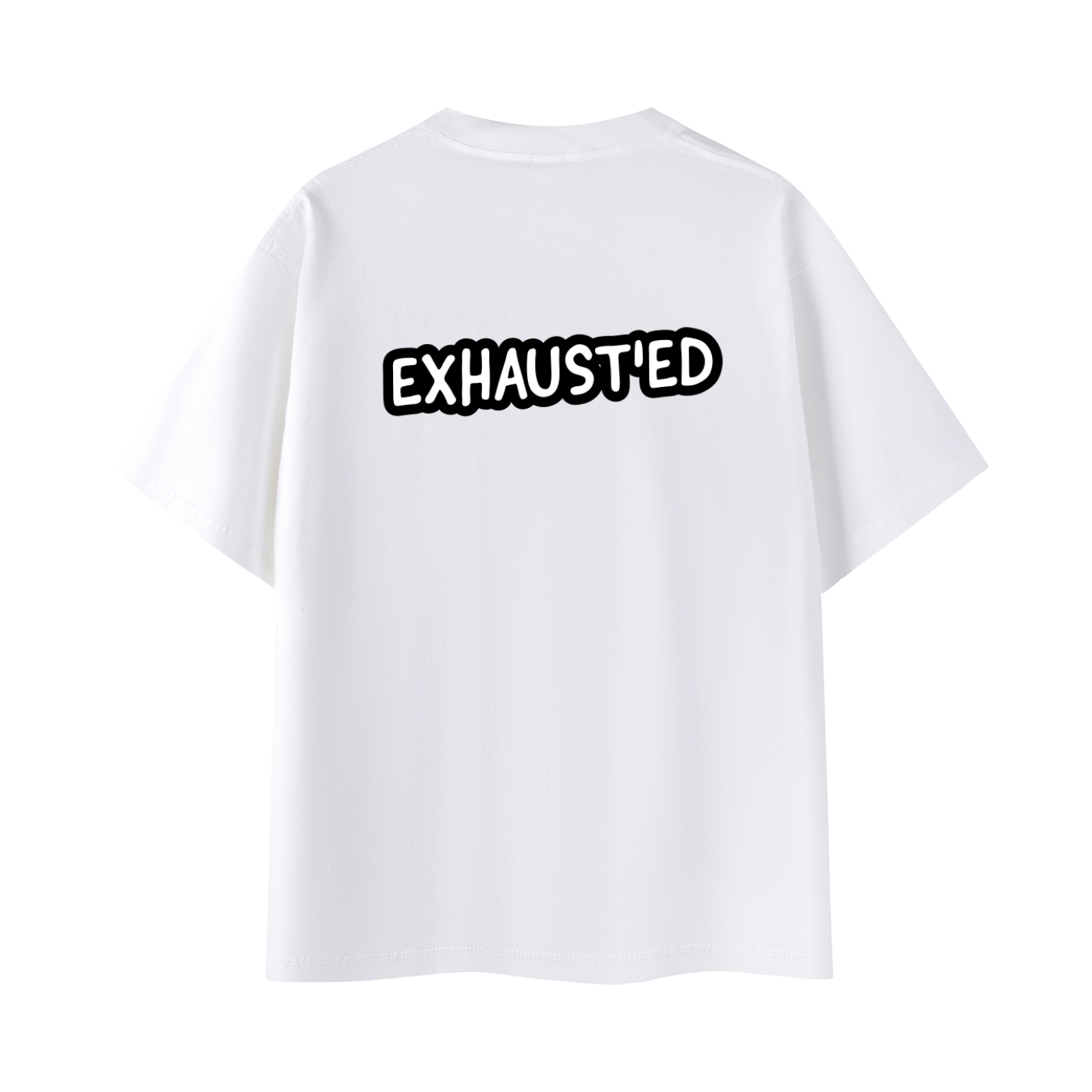Exhausted Oversized Tee Unisex