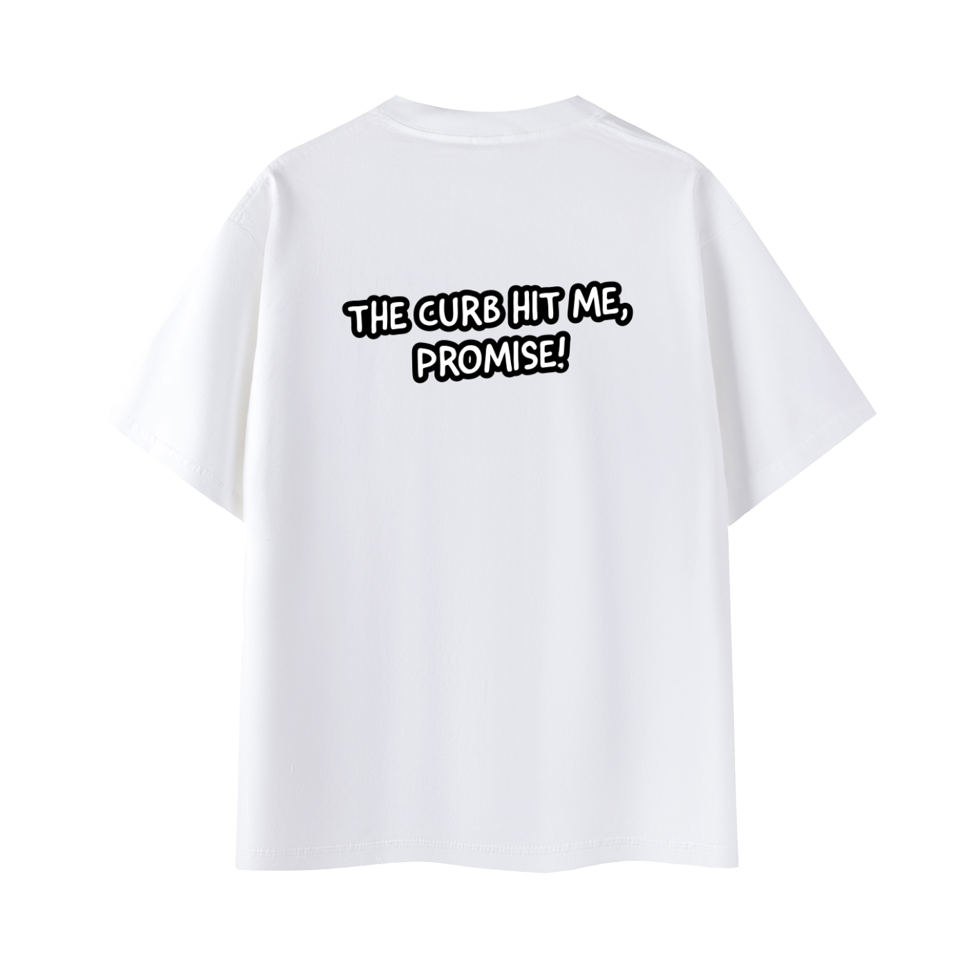 The Curb Hit Me Promise Oversized Tee Unisex