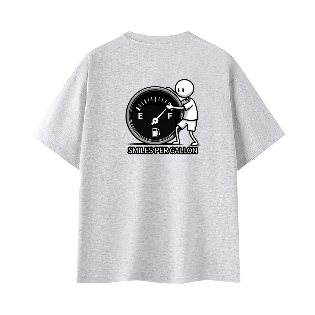 OEM Smiles Per Gallon Oversized Tee Unisex