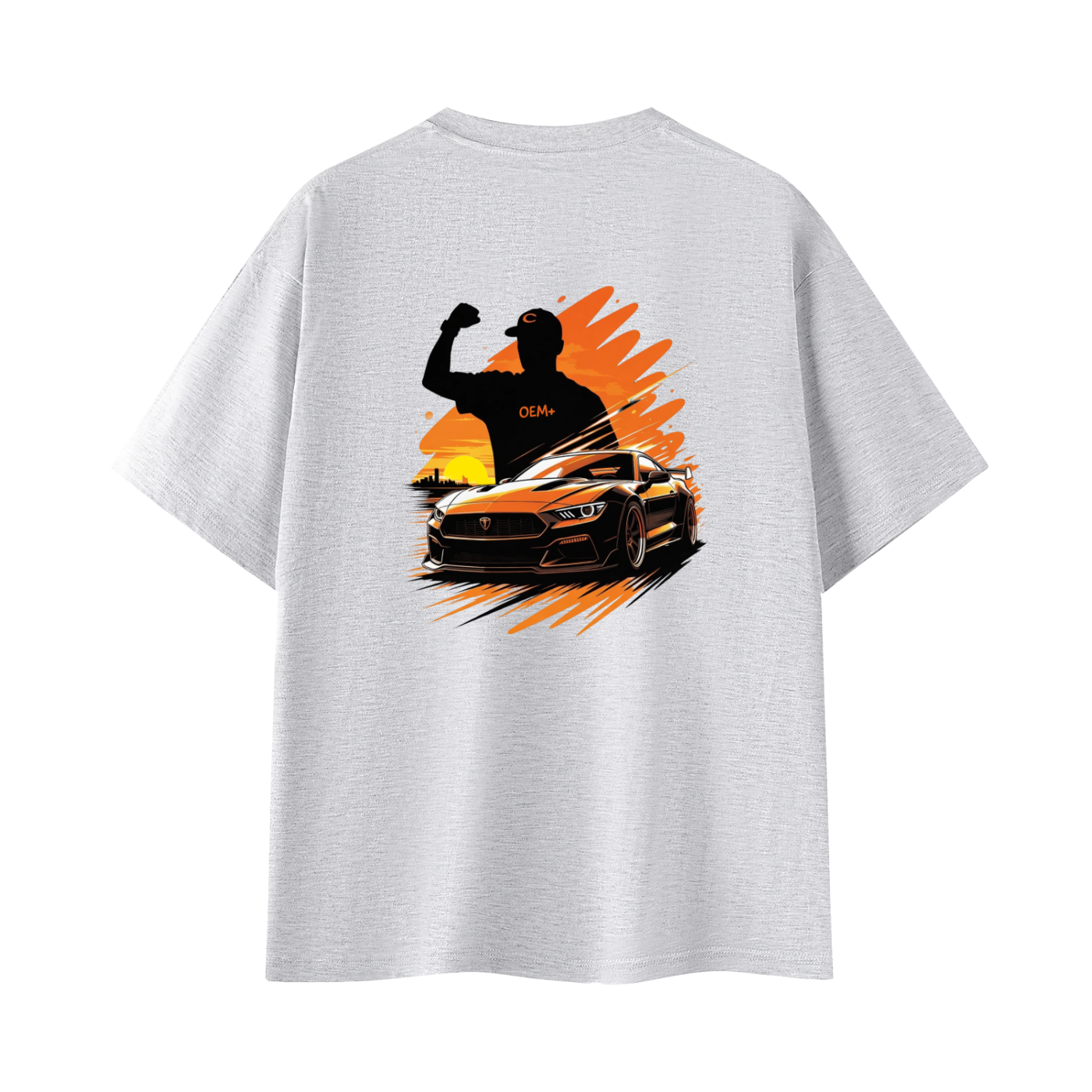 OEM Orange Racer Oversized Tee Unisex