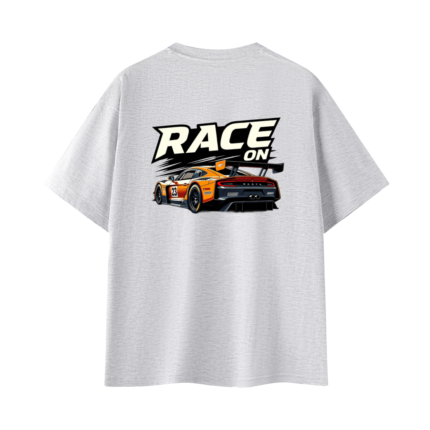 Race On Oversized Tee Unisex