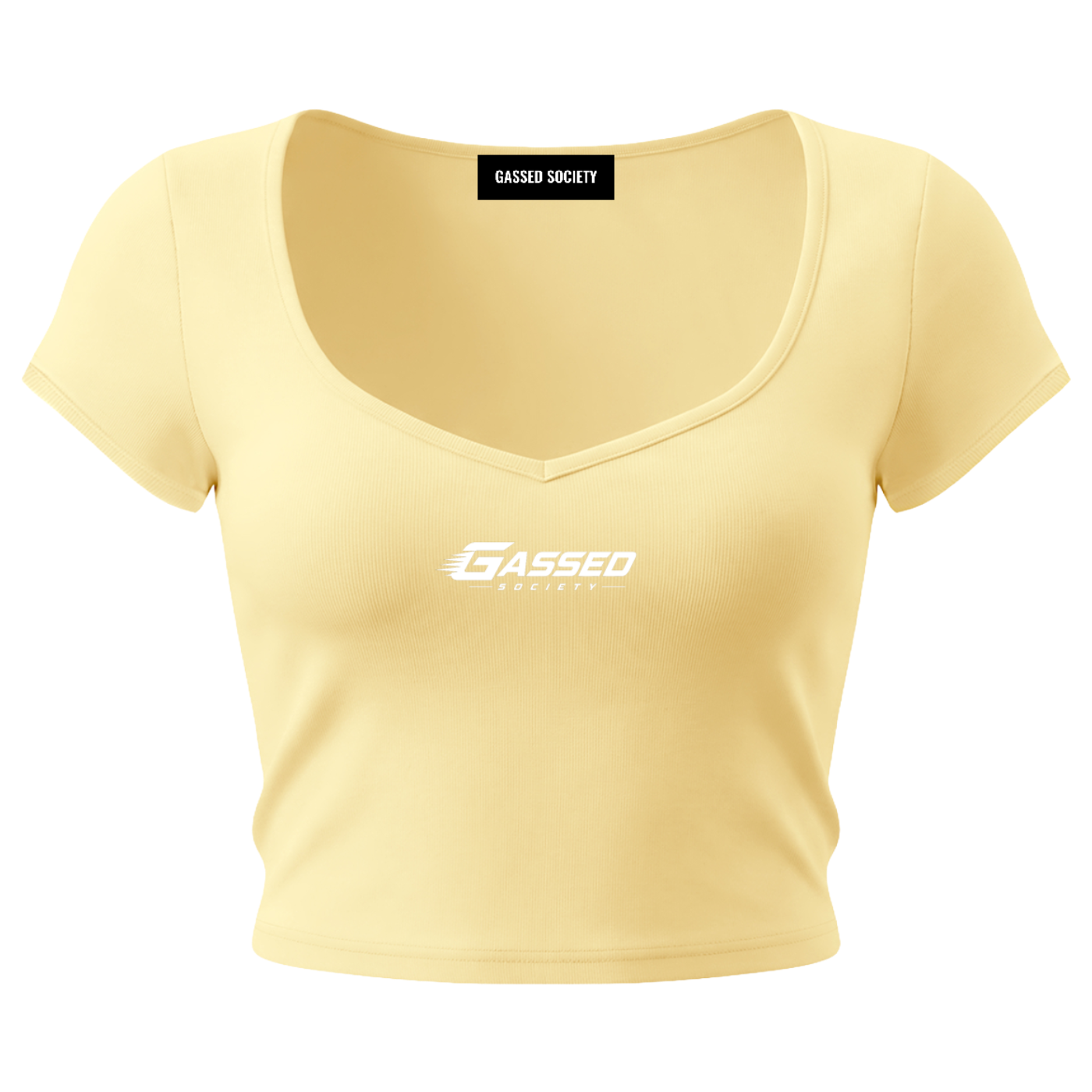 OEM Womens Essential Slim Cap Sleeve Crop T-Shirt