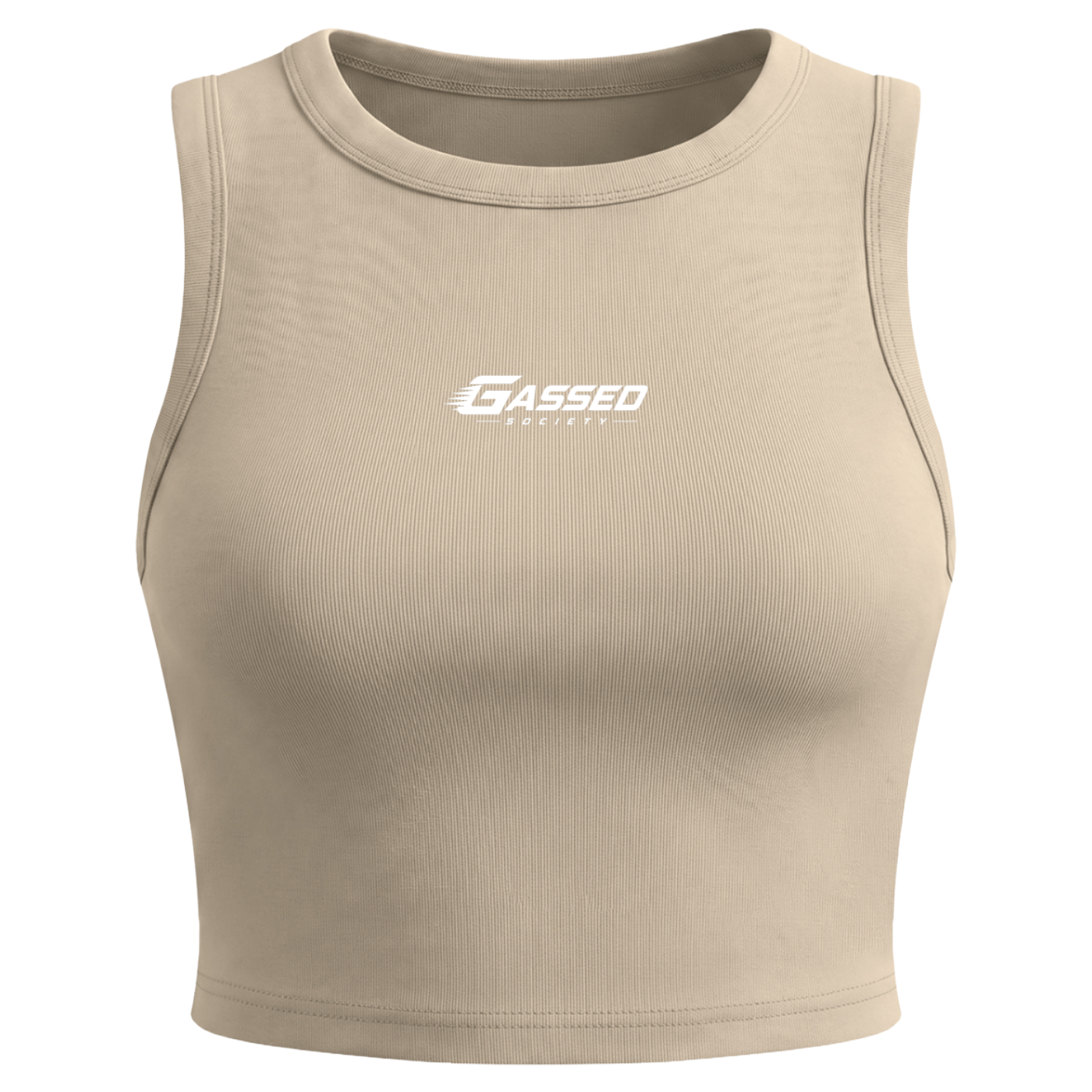 OEM Womens Essential Tight Crewneck Crop Top