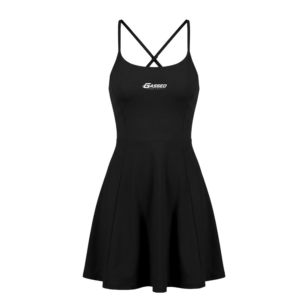 OEM Womens Essentials Paneled A-Line Dress