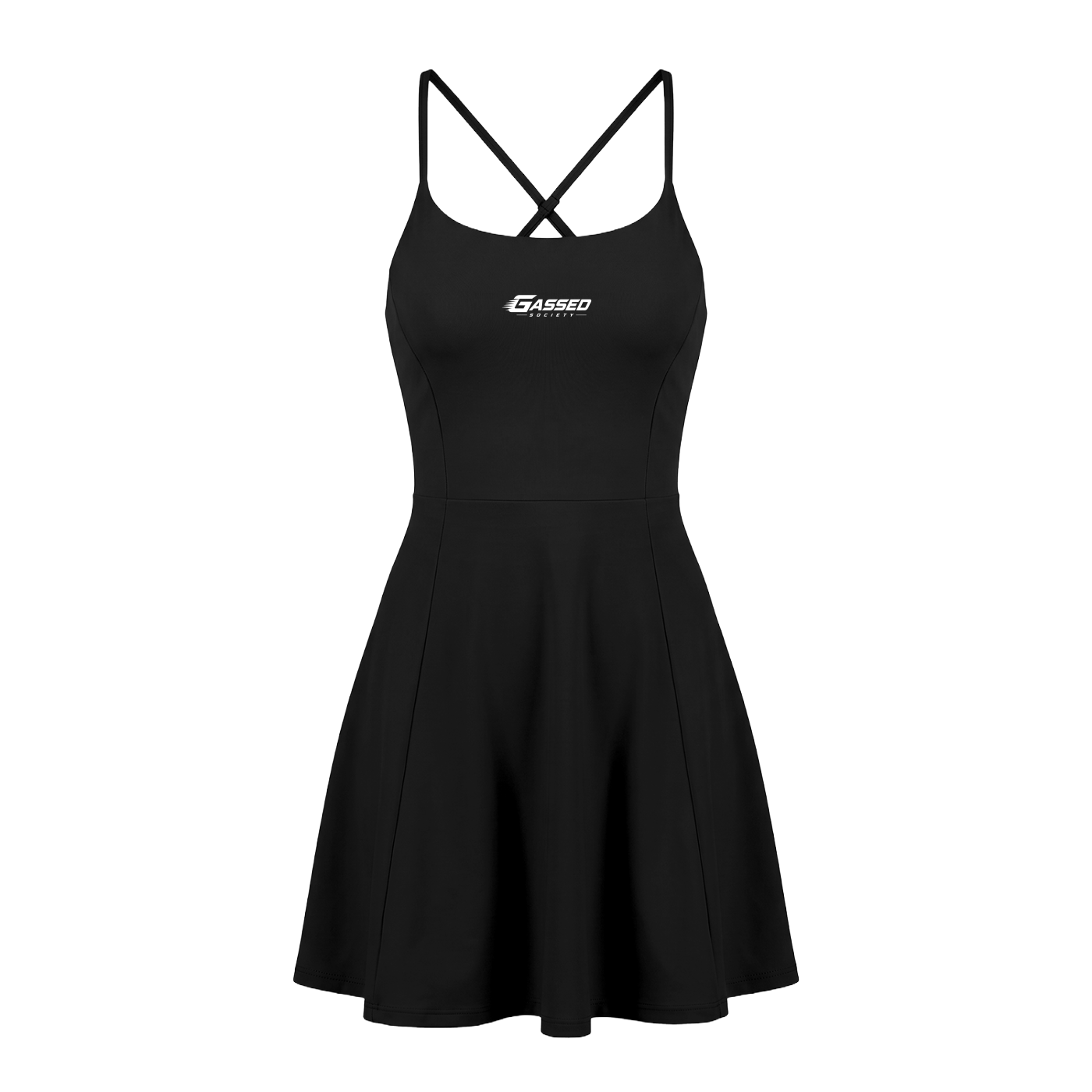OEM Womens Essentials Paneled A-Line Dress