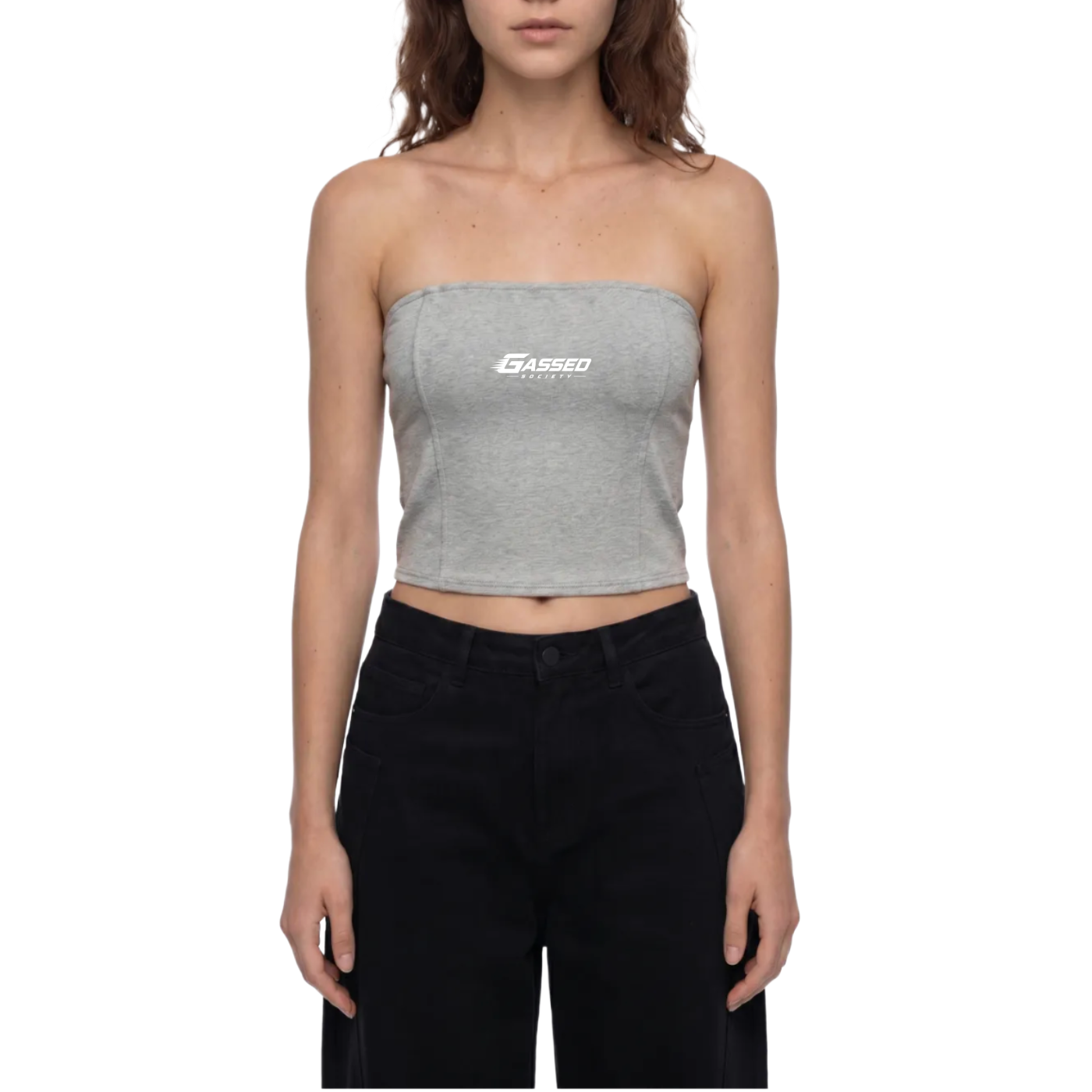 OEM Womens Essential Cropped Tube Top