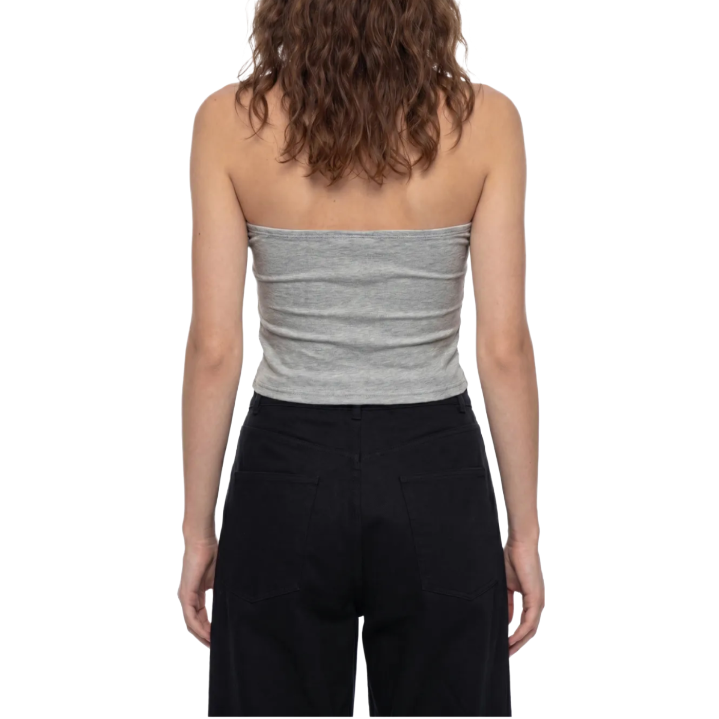 OEM Womens Essential Cropped Tube Top