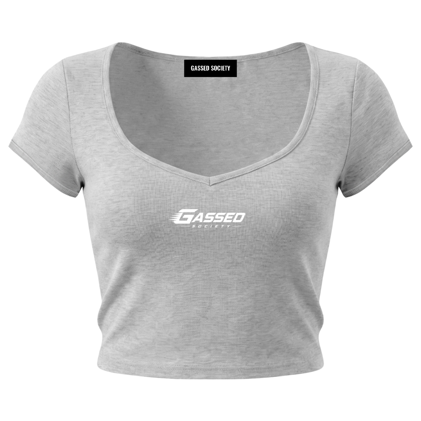 OEM Womens Essential Slim Cap Sleeve Crop T-Shirt