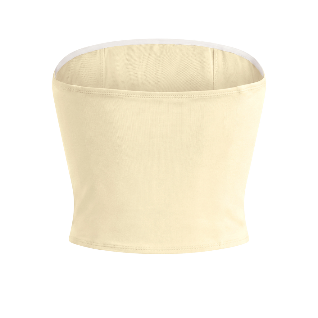 OEM Womens Essential Cropped Tube Top