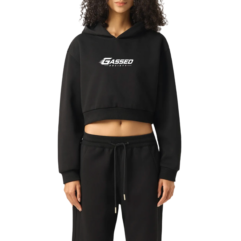OEM Womens Essential Cropped Hoodie