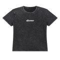 OEM Womens Essential Washed Drop Shoulder T-shirt
