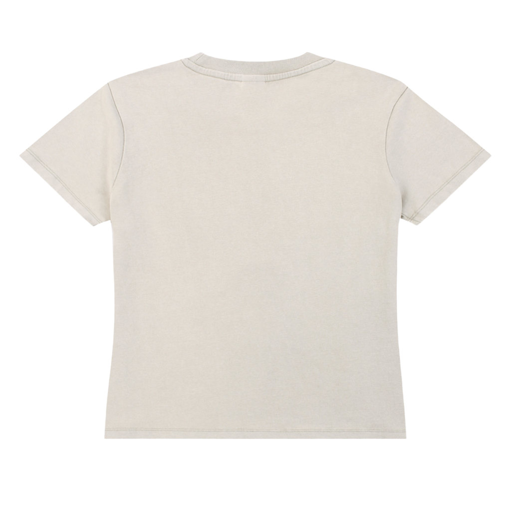 OEM Womens Essential Washed Drop Shoulder T-shirt