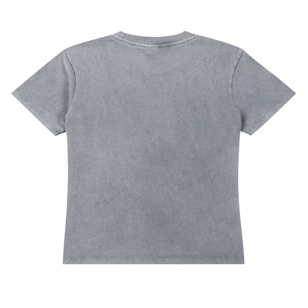 OEM Womens Essential Washed Drop Shoulder T-shirt