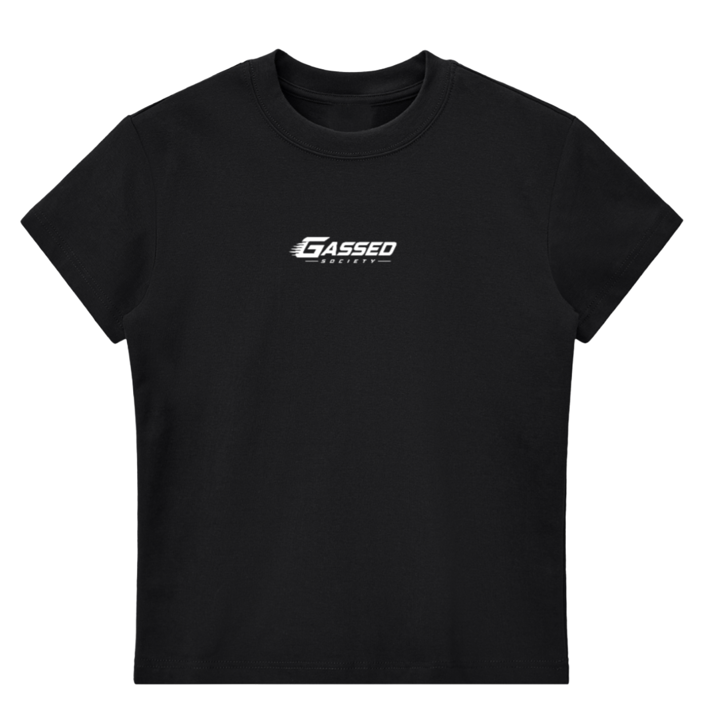 OEM Womens Essential Bodycon Crewneck T-shirt