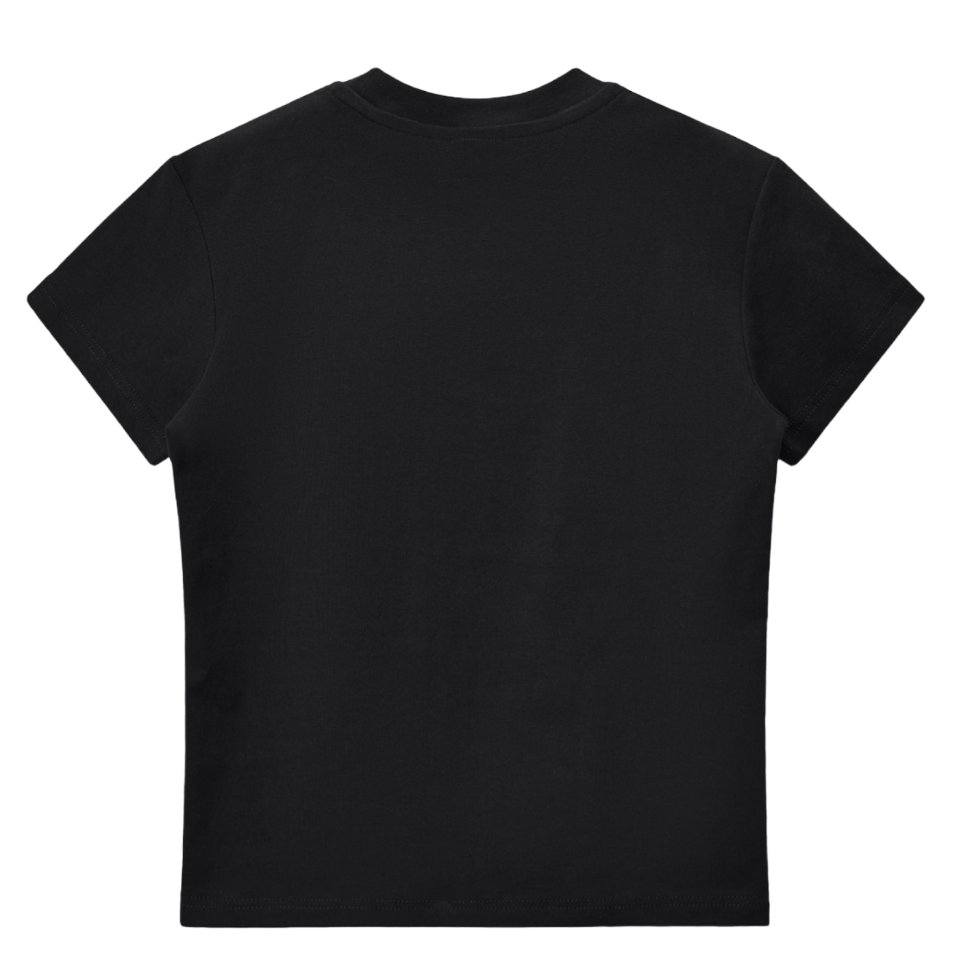 OEM Womens Essential Bodycon Crewneck T-shirt