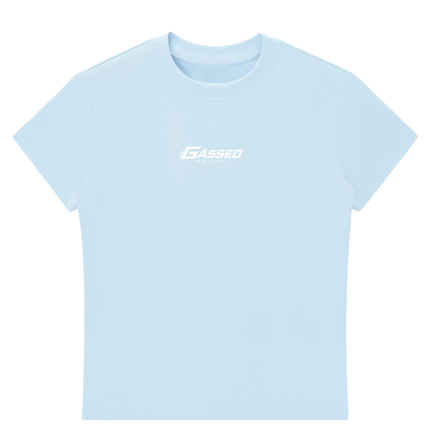 OEM Womens Essential Bodycon Crewneck T-shirt
