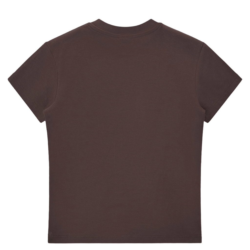 OEM Womens Essential Bodycon Crewneck T-shirt