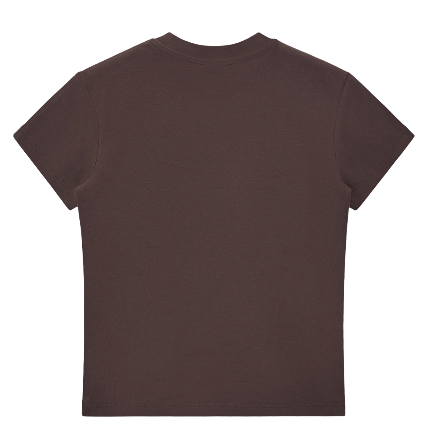 OEM Womens Essential Bodycon Crewneck T-shirt