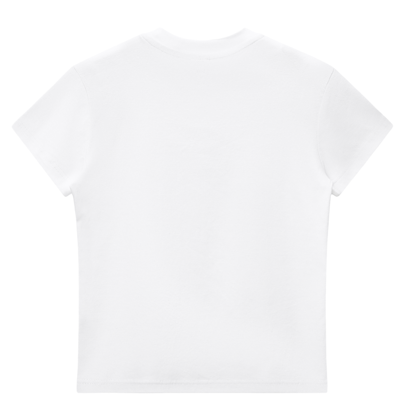 OEM Womens Essential Bodycon Crewneck T-shirt