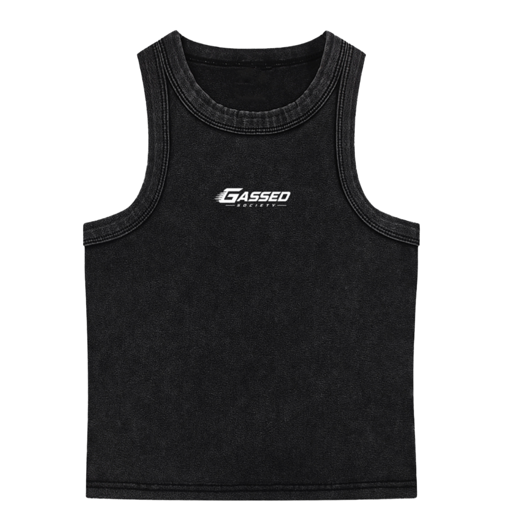 OEM Womens Essential Washed Tank Top
